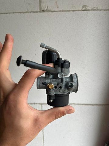 Dellorto 17,5mm carburateur Piaggio 2T gebruikt compleet. beschikbaar voor biedingen