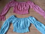 2x bloes top Amisu / New Yorker. Maat S., Kleding | Dames, Blouses en Tunieken, Overige kleuren, Ophalen of Verzenden, Zo goed als nieuw