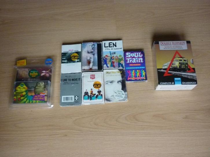 Cassettebandjes €10, Cd's en Dvd's, Cassettebandjes, Gebruikt, Overige genres, 2 t/m 25 bandjes, Ophalen of Verzenden