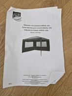 Zijwanden party tent 2 x 5 meter, Ophalen of Verzenden, Minder dan 5 meter