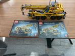 Lego Technic 8063 gele hijskraan met 2 boekjes erbij, Ophalen, Zo goed als nieuw, Complete set, Lego