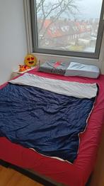 Verzwaringsdeken met hoes 9 kg 135x200 cm, Eenpersoons, Blauw, Ophalen of Verzenden, Deken of Dekbed
