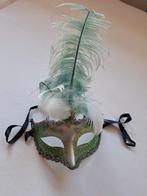 Venetiaanse styl Gezichtsmaker met veren /carnaval, Ophalen of Verzenden