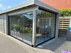 Glazen schuifwanden, schuifdeuren, glazenwand, Tuin en Terras, Ophalen of Verzenden, Nieuw, Veranda