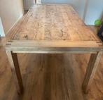 Mooie houten eettafel, Huis en Inrichting, Tafels | Eettafels, Ophalen, Gebruikt, 200 cm of meer, 50 tot 100 cm