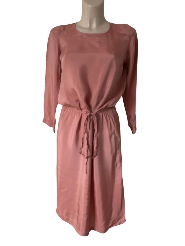 Humanoid jurk XS, Kleding | Dames, Jurken, Zo goed als nieuw, Maat 34 (XS) of kleiner, Roze, Onder de knie, Ophalen of Verzenden