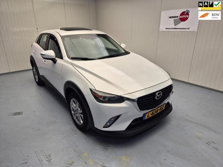 Mazda CX-3 2.0 SkyActiv-G 150 GT-M 4WD Navi Pano Ecc Cruise, Auto's, Mazda, Bedrijf, Te koop, CX-3, 4x4, ABS, Achteruitrijcamera