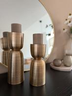 Prachtige Richmond antiek gouden kandelaars (set van 2), Huis en Inrichting, Woonaccessoires | Kandelaars en Kaarsen, 25 tot 50 cm