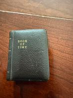 Antiek klokje 'Book of Time' - Restauratie object, Ophalen of Verzenden, Overige merken, Verguld, Onbekend