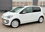 Volkswagen Up! 1.0 High up! White Up! /LEER/STOELV/CRUISE/AI, Auto's, Volkswagen, Voorwielaandrijving, Euro 5, 60 pk, Wit