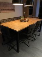 Keukentafel, Huis en Inrichting, Tafels | Eettafels, Ophalen, 200 cm of meer, 50 tot 100 cm, Vijf personen of meer