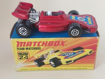 TEAM MATCHBOX No24 UIT 1972 ONBESPEELD MET DOOSJE,  beschikbaar voor biedingen