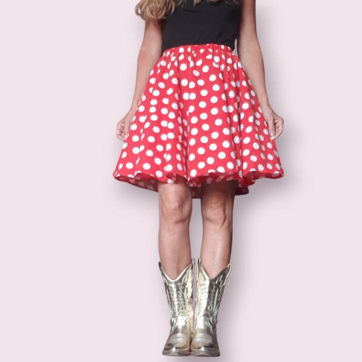 Polkadot rok rood wit themafeest carnaval swingrok 1 size, Kleding | Dames, Carnavalskleding en Feestkleding, Nieuw, Kleding, Carnaval