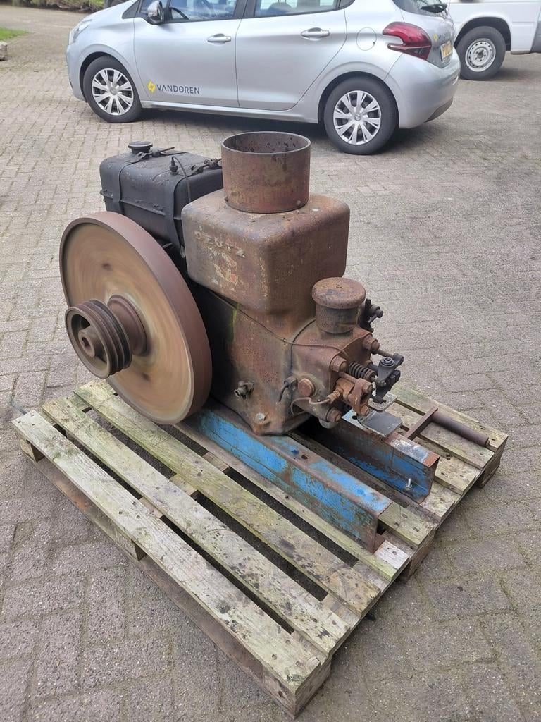 Stationaire motor Deutz MAH 914, Doe-het-zelf en Verbouw, Motoren, Ophalen, Gebruikt, Dieselmotor, Minder dan 1400 rpm