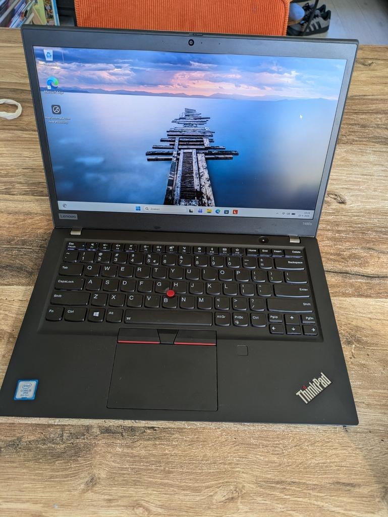 Lenovo Thinkpad T490s i5-8365U FHD 8GB 256GB SSD Win11 Pro, Computers en Software, Windows Laptops, 2 tot 3 Ghz, Qwerty, 8 GB