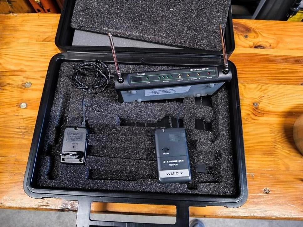 Sennheiser freeport draadloze ontvanger met bodypack SK2-E, Muziek en Instrumenten, Microfoons, Ophalen of Verzenden