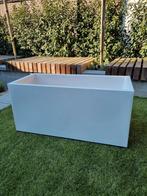 Elho Vivo Next plantenbak 80cm wit, Ophalen, Kunststof, 60 tot 100 cm, Rechthoekig