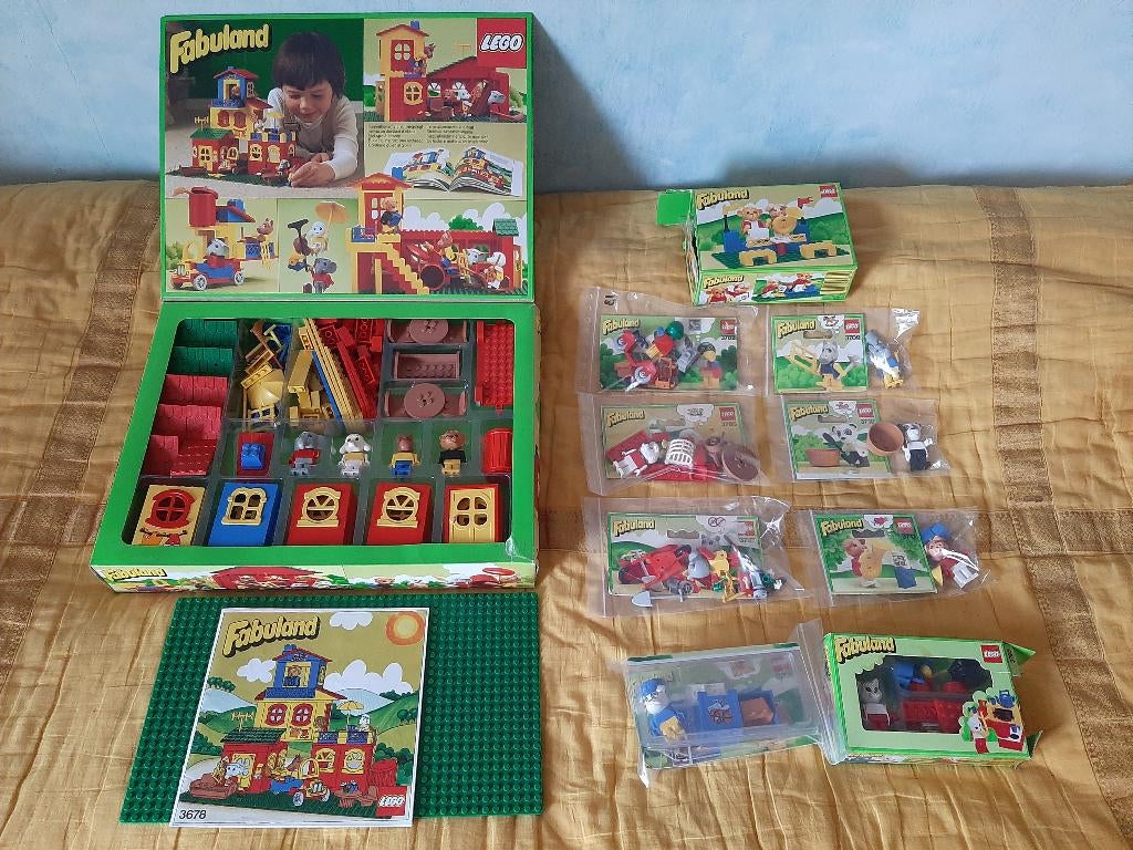 Lego Fabuland 10 sets met OVP, Overige thema's, Lego, Compleet, Ophalen of Verzenden