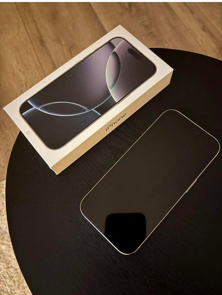 Iphone pro 16, Telecommunicatie, Mobiele telefoons | Apple iPhone, IPhone 16 Pro, 128 GB, Wit, Ophalen of Verzenden