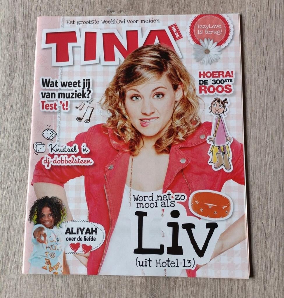 Tina Magazine - Editie 2013 - Met Liv (Hotel 13), Verzenden, Gelezen, Damesbladen