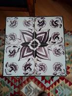 19e eeuws Mangaam tegeltableau tafeltje, Ophalen