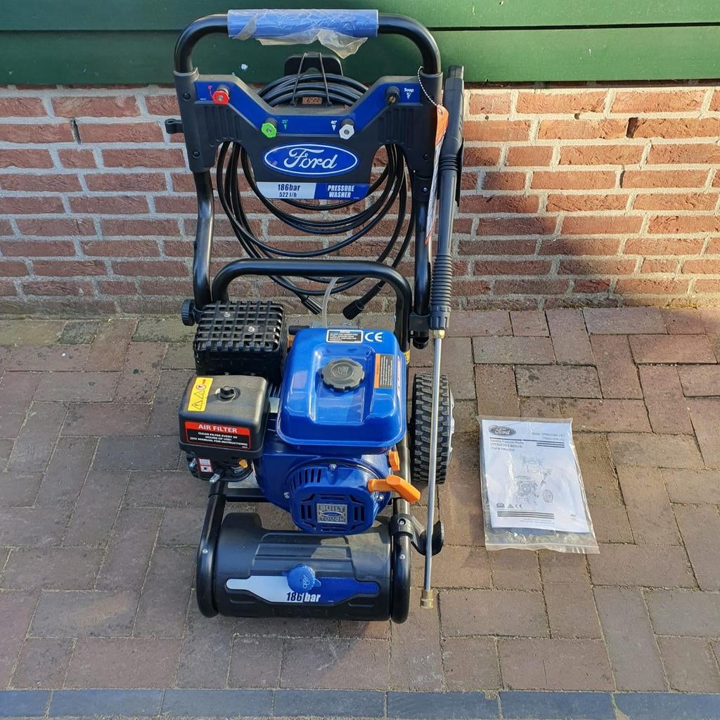 Ford,hogedrukreiniger,benzinemotor,4 takt,186 bar, Ophalen of Verzenden, Nieuw, Benzine, Ford