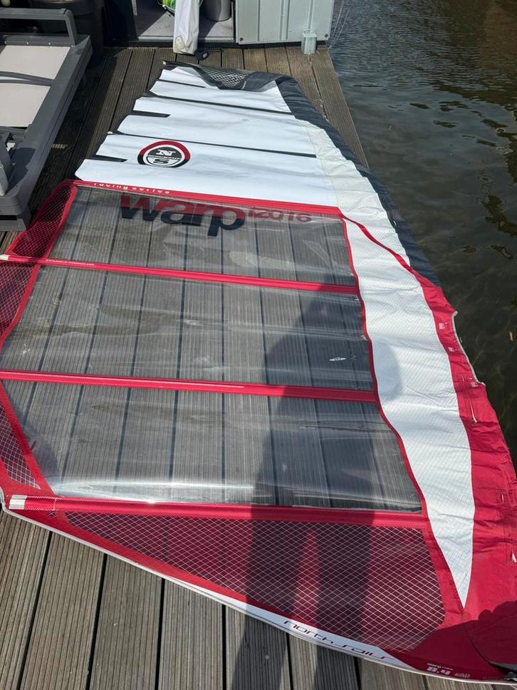 North (Duotone) Warp 8.4m 2016, Watersport en Boten, Windsurfen, Gebruikt, Zeil, 7 m² of meer, Ophalen of Verzenden