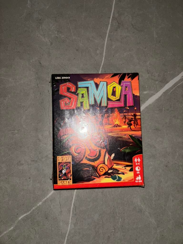 999 Games spel Samoa (Nieuw in de seal!), Een of twee spelers, Ophalen of Verzenden, Nieuw