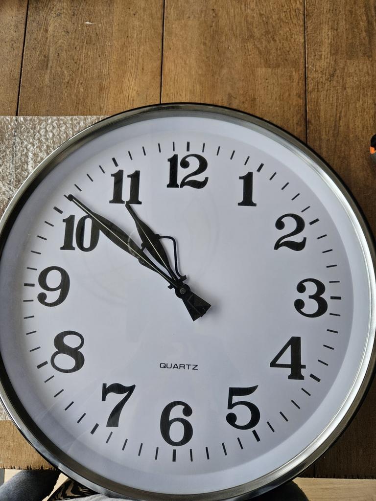 Grote IKEA Wandklok - 59 cm klok, Huis en Inrichting, Woonaccessoires | Klokken, Gebruikt, Wandklok, Analoog, Ophalen