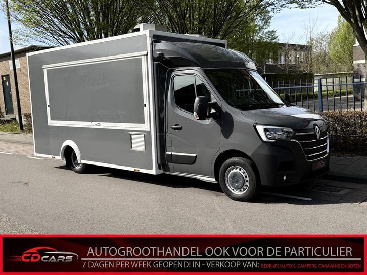 Renault Master Food Truck Clima, Koelkast, Bakplaat, Frituur, Auto's, Bestelauto's, Bedrijf, Te koop, ABS, Airbags, Airconditioning