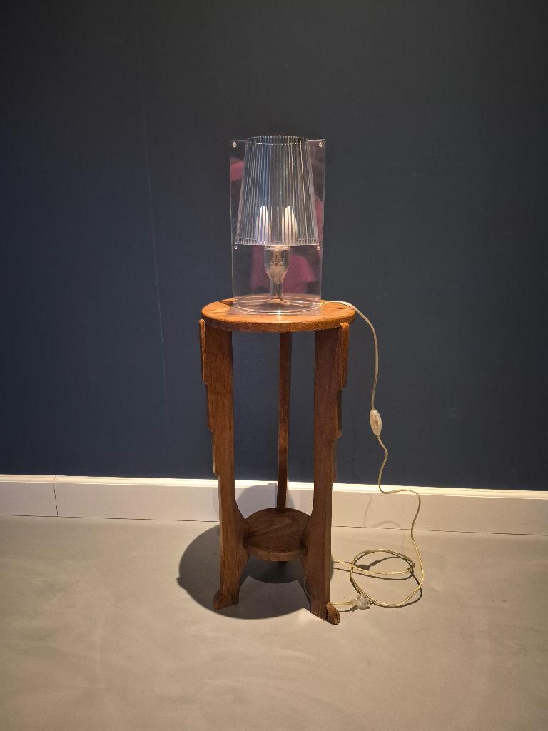 Mooie Kartell Take lamp, Ophalen of Verzenden, Gebruikt, Kartell, design, Minder dan 50 cm