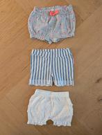 Baby broekjes kort setje meisje maat 62, Kinderen en Baby's, Babykleding | Maat 62, Ophalen of Verzenden, Zo goed als nieuw, Meisje