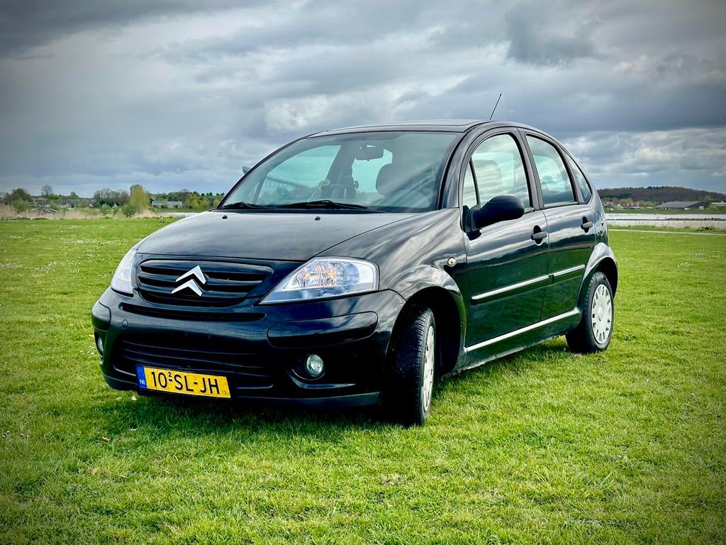 Citroën C3 1.4 I 2006 Zwart, Voorwielaandrijving, Zwart, Origineel Nederlands, Handgeschakeld