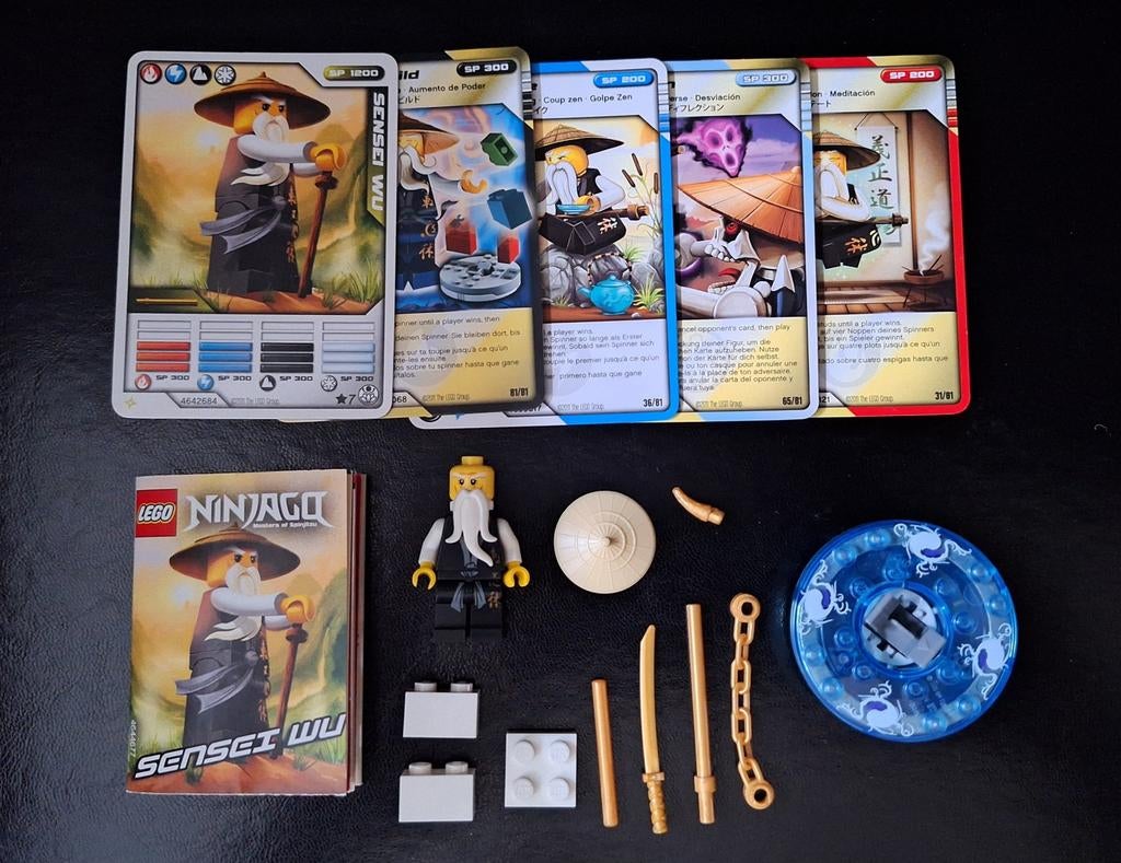 Lego ninjago Sensei Wu 2255, Lego, Ophalen of Verzenden, Compleet, Zo goed als nieuw