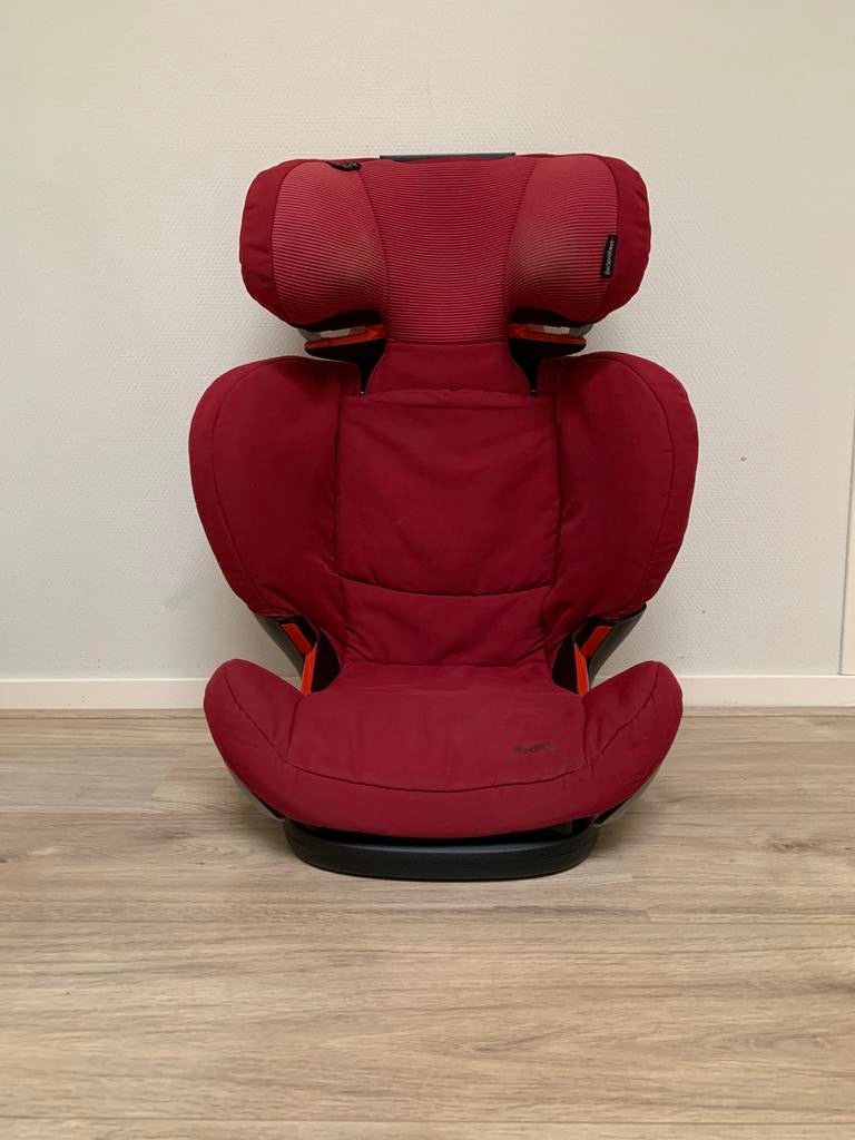 Maxi cosi rodifix rood, Ophalen, 15 t/m 36 kg, Zo goed als nieuw, Isofix