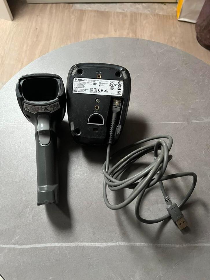 Complete barcodescanner zebra ds2278, Computers en Software, Scanners, Gebruikt, Barcodescanner, Ophalen