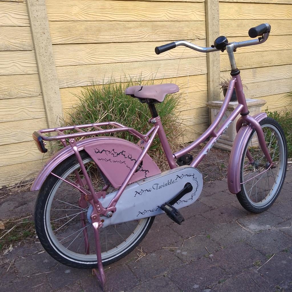 meisjesfiets 20 inch, Terugtraprem, Gebruikt, Minder dan 47 cm, Ophalen