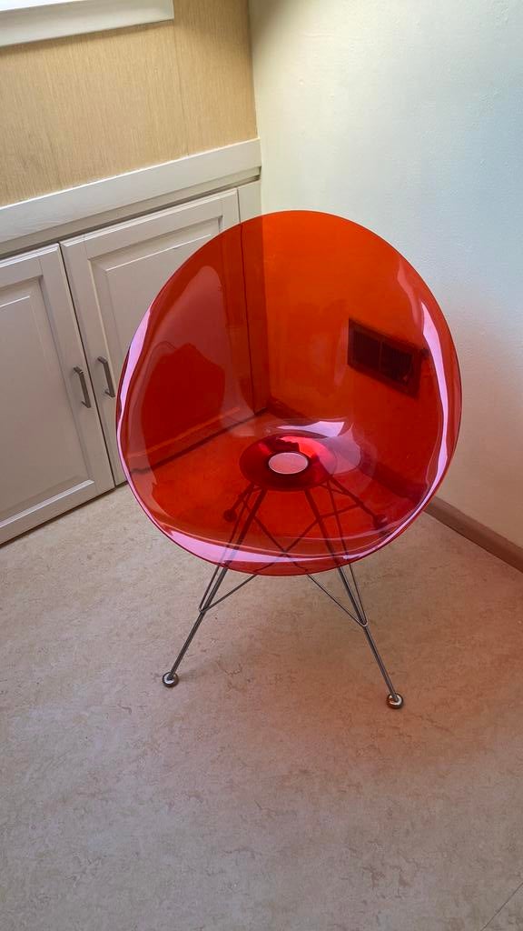Design stoel, Huis en Inrichting, Fauteuils, Ophalen of Verzenden, Zo goed als nieuw, 50 tot 75 cm