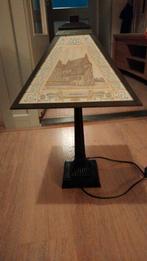 Unieke tafellamp met historische afbeeldingen 30euro, Antiek en Kunst, Ophalen