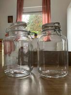 Twee grote weckpotten van 3 liter, Ophalen, Nieuw