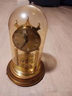 Antieke pendule onder stolp, Ophalen of Verzenden