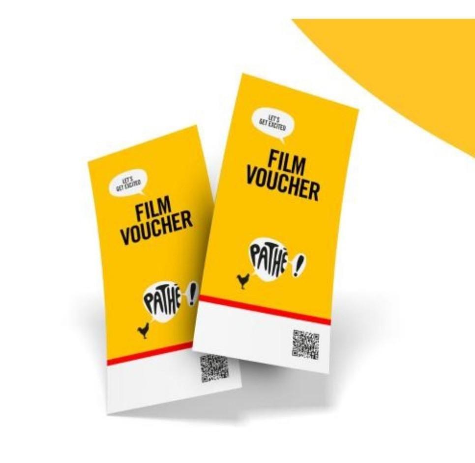 Kaartje Pathe, Vue, Kinepolis, Eén persoon, Vrijkaartje alle films