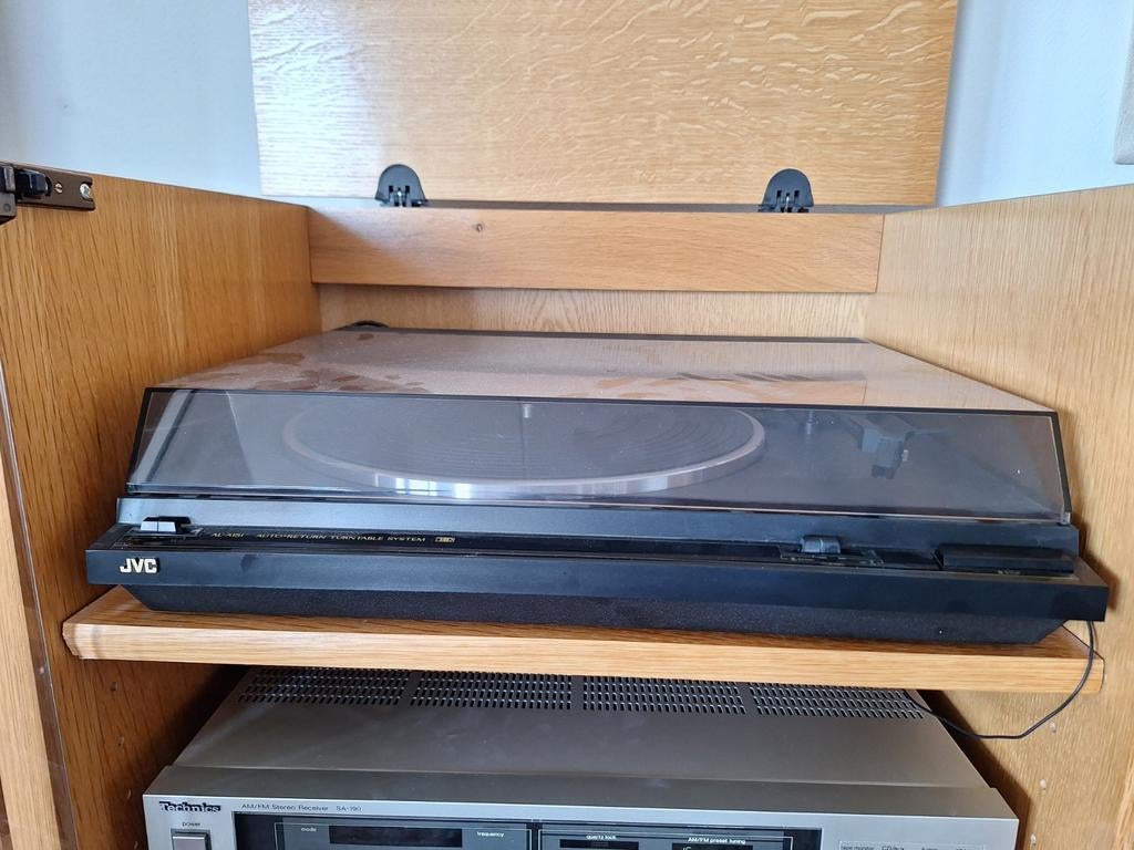 JVC platenspeler met audio set, Ophalen, Gebruikt