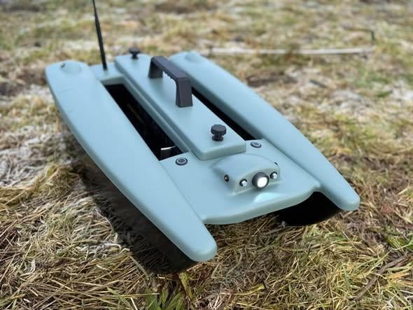 Medium Pearl Baitboat GPS + Raymarine, Watersport en Boten, Hengelsport | Karpervissen, Zo goed als nieuw, Overige typen, Ophalen of Verzenden