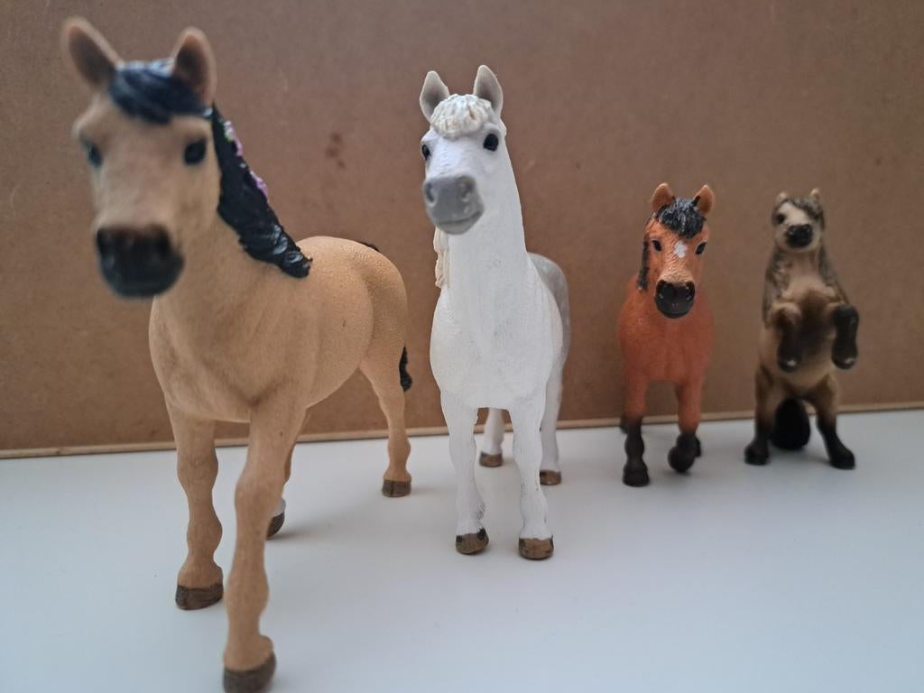 Schleich paarden, per stuk of in 1 koop, Ophalen of Verzenden