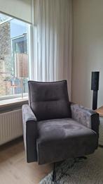 Mooie donkerbruine draai stoel /fauteuil., Huis en Inrichting, Fauteuils, Ophalen, Zo goed als nieuw, 50 tot 75 cm