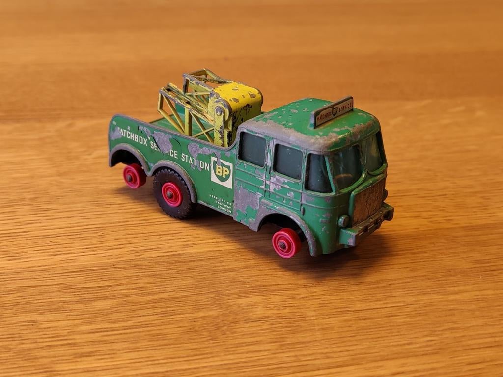 Matchbox Foden Breakdown Truck BP, Ophalen of Verzenden, Bus of Vrachtwagen