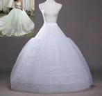 Bruidshoepel en bijpassende accessoires voor de Bruid., Trouwjurk, Wit, Ophalen of Verzenden, Trouwjurken en Zo