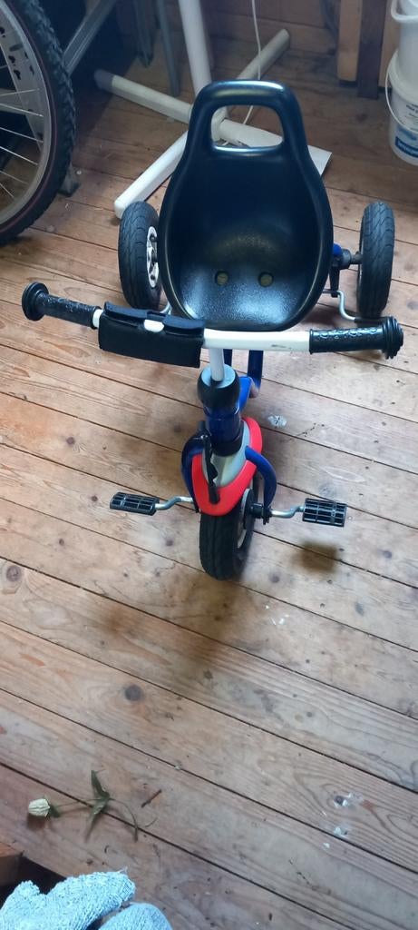 Kinder fietsje puky, Ophalen