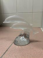 Goebel Kristallen Dolfijnen Beeldje - 24% Loodkristal, Ophalen of Verzenden